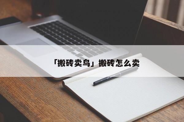 「搬砖卖鸟」搬砖怎么卖